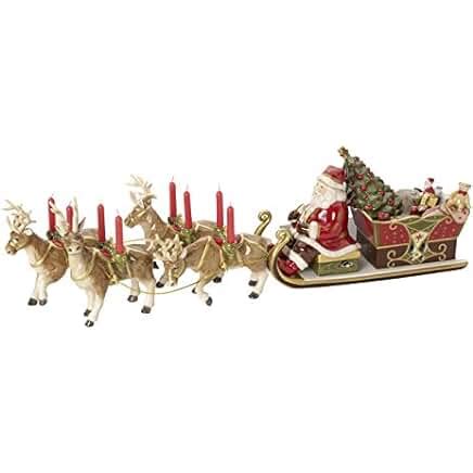 santa sleigh amazon|picture of santa in sleigh.